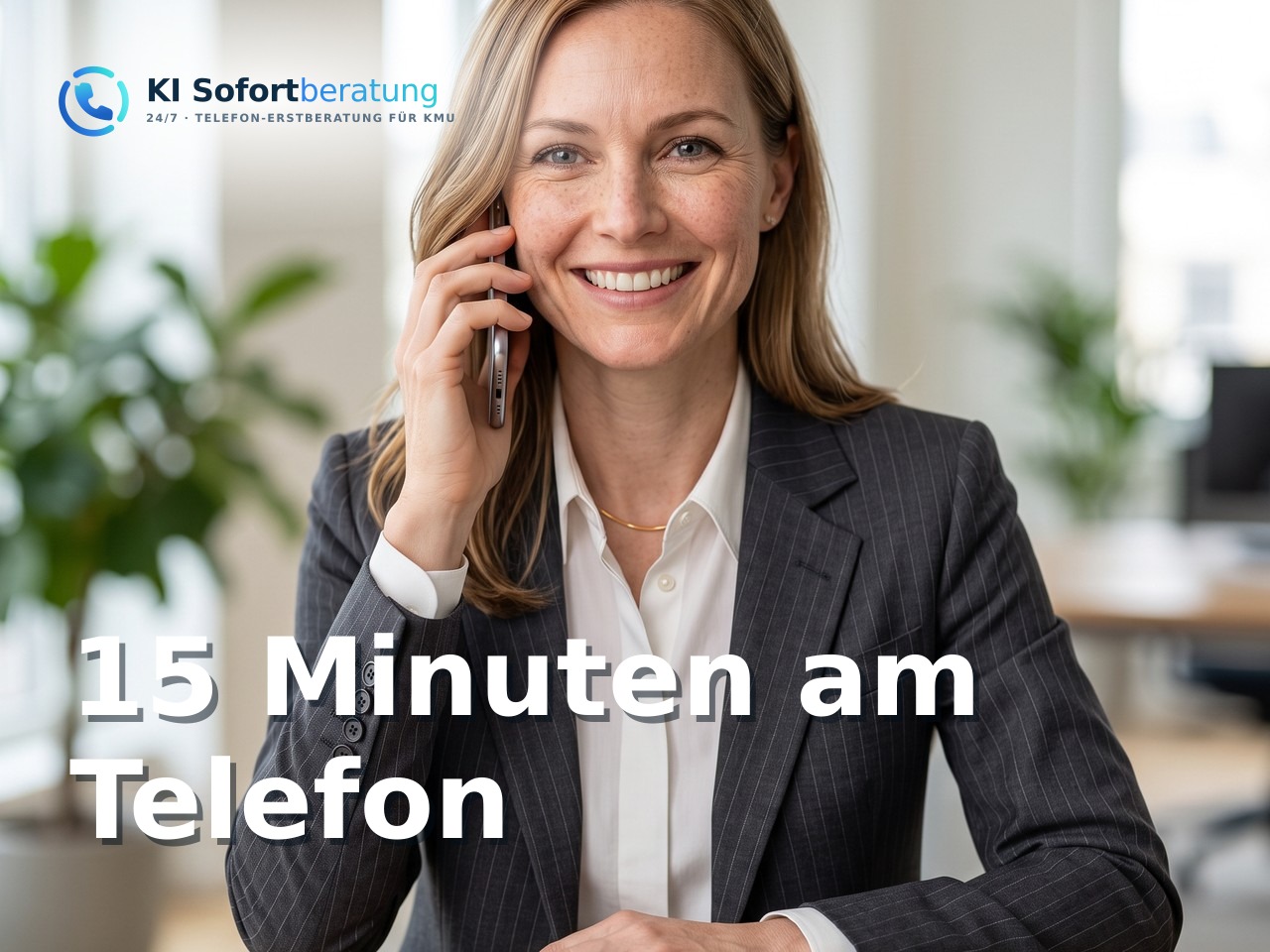 15 Minuten am Telefon — und Sie wissen, wo Sie mit KI anfangen