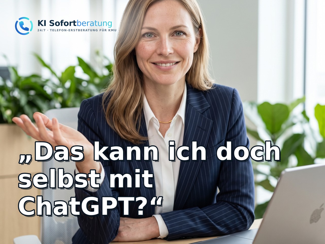 „Das kann ich doch selbst mit ChatGPT?“ — ehrlich beantwortet